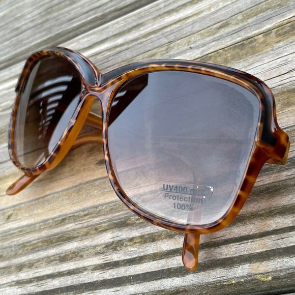 Jacques Fath Sunglasses Brown Tortoise Women Big Face Eye Wear Made in France main image 10